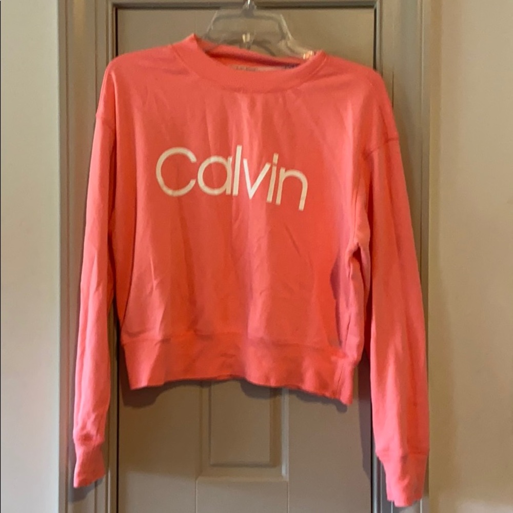 Calvin Klein Performance |  Pink Crop Crewneck